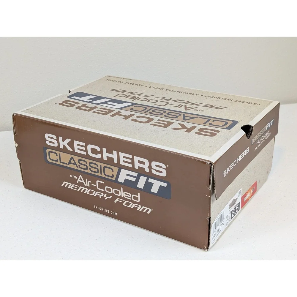 Skechers Moreno-Ederson Men's Classic Fit Air-Cooled Memory Foam Size 8.5W Taupe